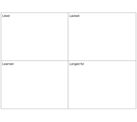 4L Retrospective Canvas