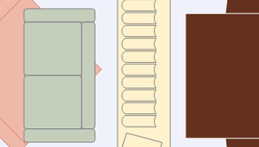 Dining floorplan template: Open Dinning Area (Drawn with the online Floor Plan software)