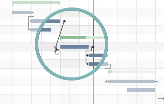 Draw dependency links