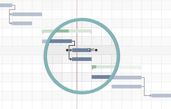 Quick drag-and-drop scheduling