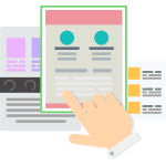 Create beautiful design step 1: Select a template