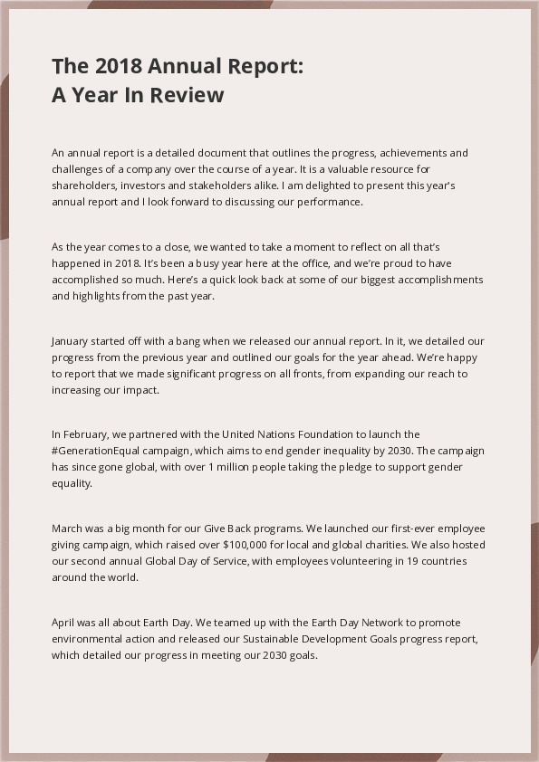 Annual Report