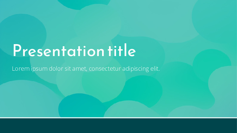 Abstract gradient