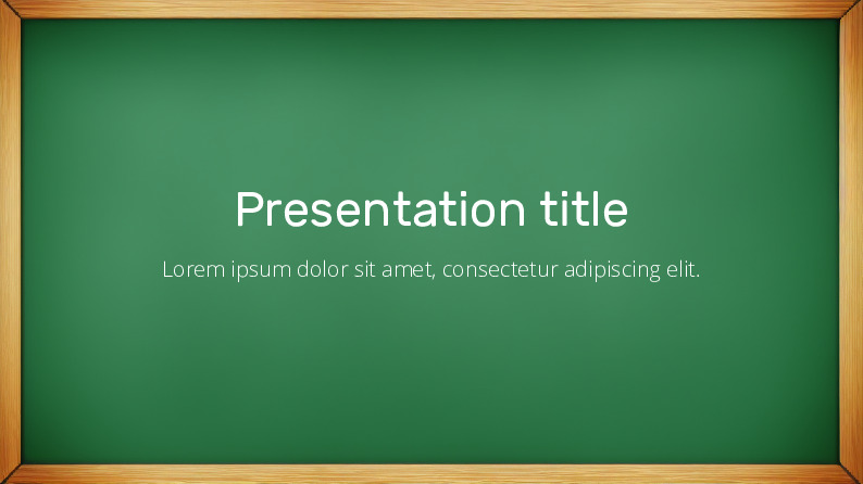 Blackboard